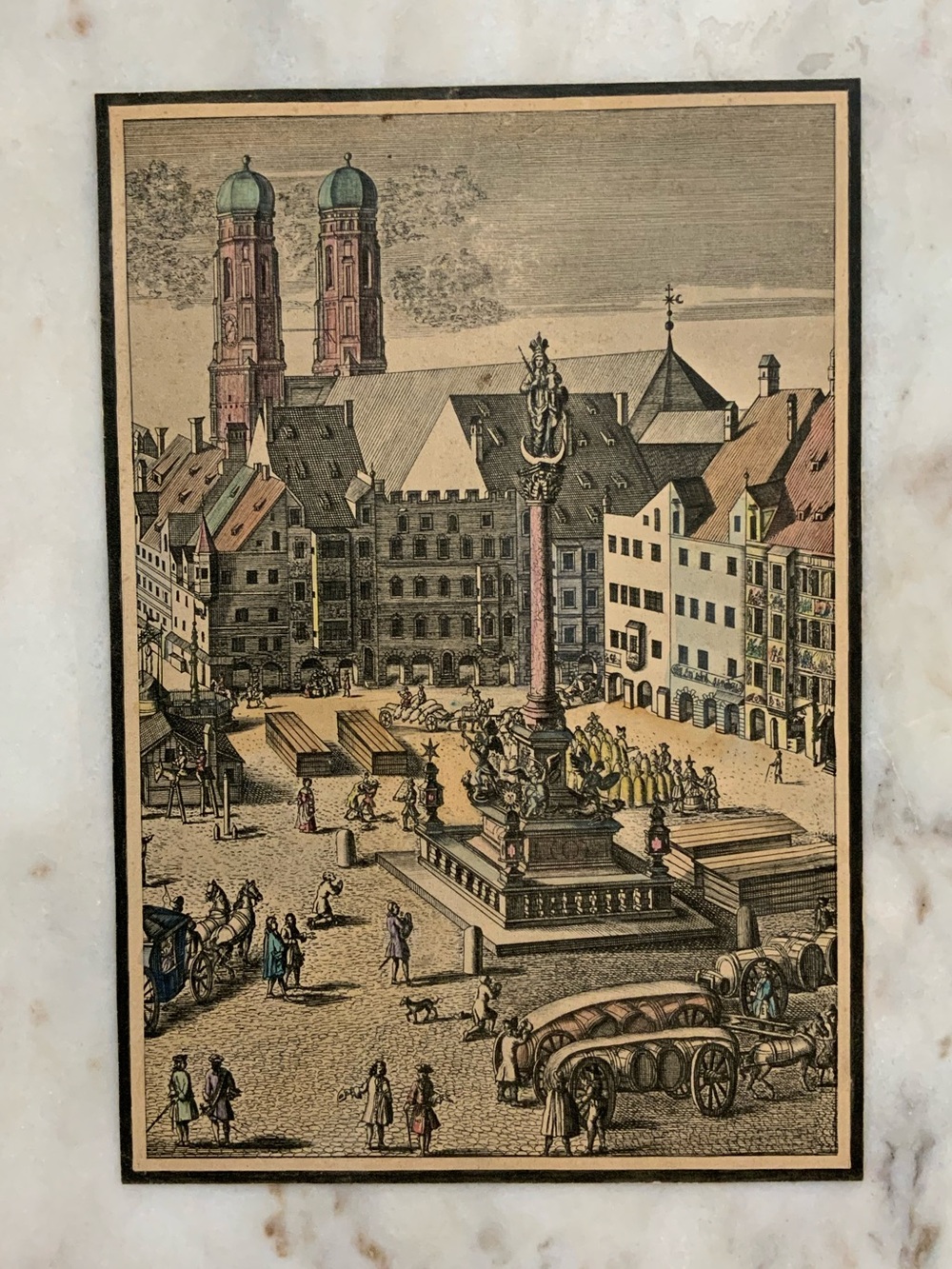 City Square Vintage Art